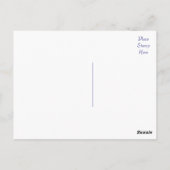 Deutsche Schäferhunde Welpenhund-leere Postkarte (Rückseite)