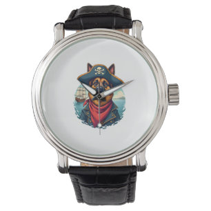 Deutsche Schäferhündin Armbanduhr