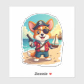 Deutsche Schäferhündin Aufkleber (Blatt)