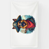 Deutsche Schäferhündin Banner (Vertikal)