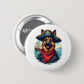 Deutsche Schäferhündin Button (Vorne & Hinten)