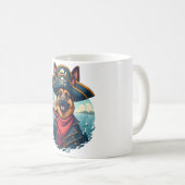 Deutsche Schäferhündin Kaffeetasse (VorderseiteRechts)