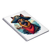 Deutsche Schäferhündin Notizblock (Rechte Seite)