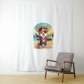 Deutsche Schäferhündin Wandteppich (Beispiel)