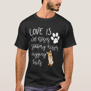 Deutsche Schäferin für Mädchen Liebe mein Hund T-Shirt