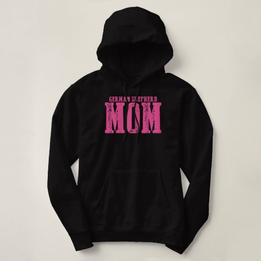 Deutsche Schäferinnen Mamas Hoodie (Design vorne)