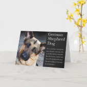 Deutsche Schäferkarte Karte (Gelbe Blume)