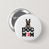 Deutsche Schäferkleber - Deutsche Schäferhunde-Mam Button (Vorne & Hinten)