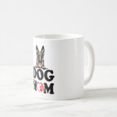 Deutsche Schäferkleber - Deutsche Schäferhunde-Mam Kaffeetasse (VorderseiteRechts)