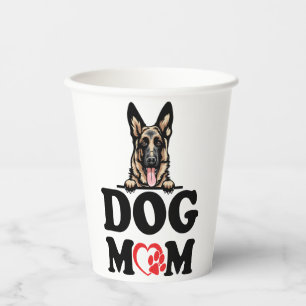 Deutsche Schäferkleber - Deutsche Schäferhunde-Mam Pappbecher