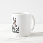 Deutsche Schäferkleber - ich bedaure, dass mein Hu Kaffeetasse (VorderseiteRechts)
