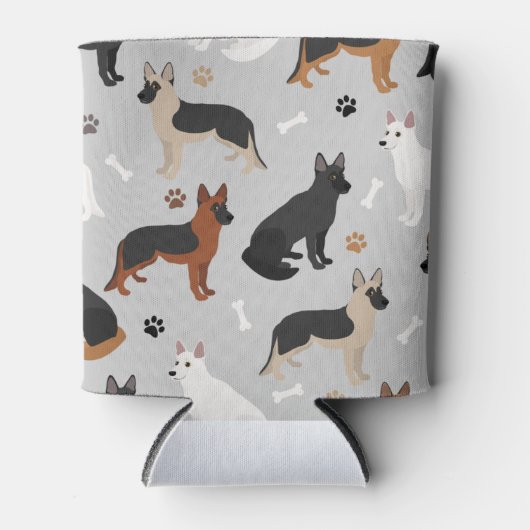 Deutsche Schäferknochen und Klauen Dosenkühler (Vorderseite)