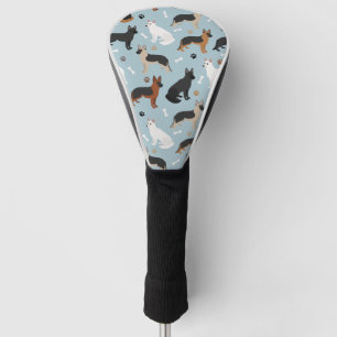 Deutsche Schäferknochen und Klauen Golf Headcover