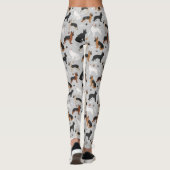Deutsche Schäferknochen und Klauen Leggings (Rückseite)