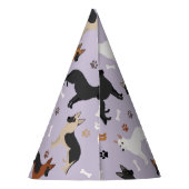 Deutsche Schäferknochen und Klauen Partyhütchen (Rückseite)