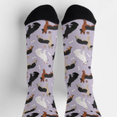 Deutsche Schäferknochen und Klauen Socken (Oben)