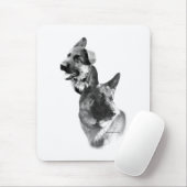 Deutsche Schäferkohle 2 Mousepad (Mit Mouse)