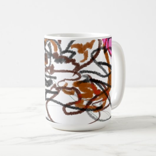 Deutsche Schäferkunst und Rose Kaffeetasse (VorderseiteRechts)