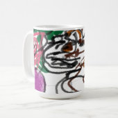 Deutsche Schäferkunst und Rose Kaffeetasse (Vorderseite Links)