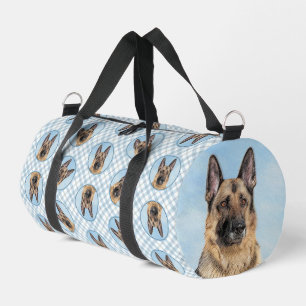 Deutsche Schäfermalerei Tan Niedliche Original Hun Duffle Bag