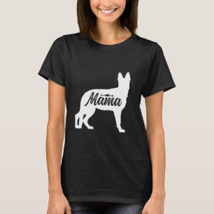 Deutsche Schäfermutter Muttertag Hundebesitzer Fam T-Shirt