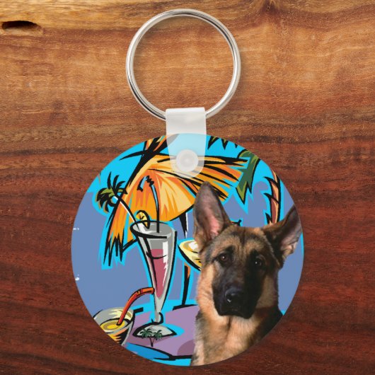 Deutsche SchäferparteiTime Schlüsselanhänger (Vorderseite)