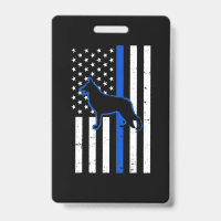 Deutsche Schäferpolizei Hund K9 Patriotic