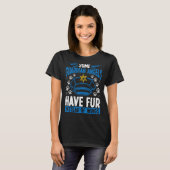 Deutsche Schäferpolizei Hundebesitzer Polizeitier T-Shirt (Vorne ganz)