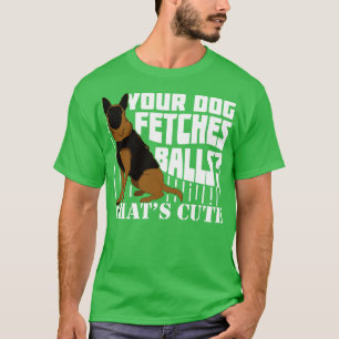Deutsche Schäferpolizei - Hundeschützer - Geschenk T-Shirt