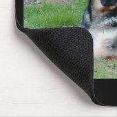 Deutsche Schäfers-Mausunterlage Mousepad (Ecke)