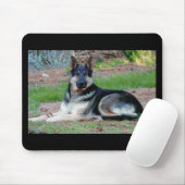 Deutsche Schäfers-Mausunterlage Mousepad (Mit Mouse)