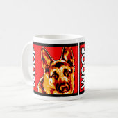Deutsche Schäfers-Tasse Kaffeetasse (Vorderseite Links)