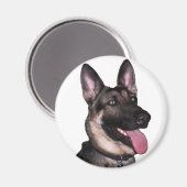 Deutsche Schäfersammlung Magnet (Vorderseite/Rückseite)