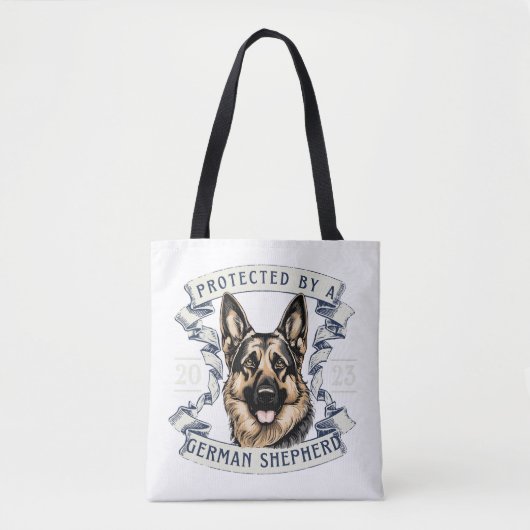 Deutsche Schäfertote Tag Tasche (Vorderseite)
