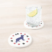 Deutsche Schäferuhr Getränkeuntersetzer (Seite)