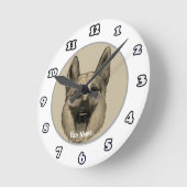Deutsche Schäferuhr Runde Wanduhr (Winkel)