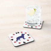 Deutsche Schäferuhr Untersetzer (Rechte Seite)