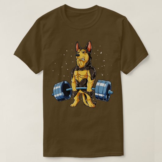 Deutsche Schäferweihe Fitness T-Shirt (Design vorne)