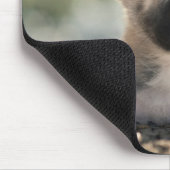 Deutsche Schäferwelpe über Lecke Mousepad (Ecke)