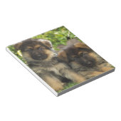 Deutsche Schäferwelpen Notizblock (angewinkelt)