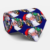 Deutsche Schafhunde des Weihnachtsmanns Krawatte (Gerollt)