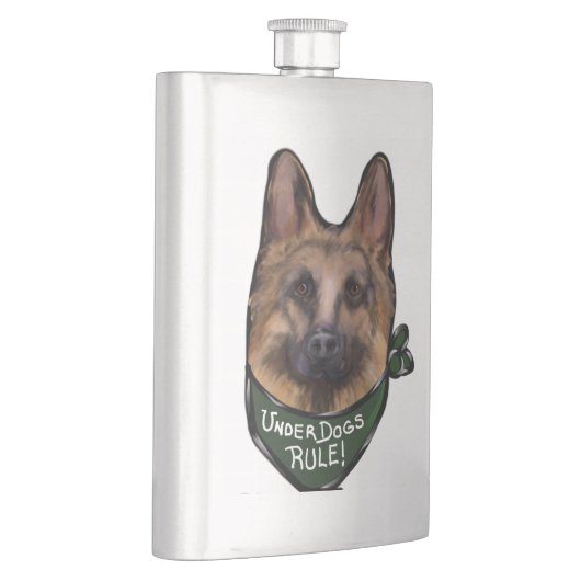 DEUTSCHE SCHEPHERDE UNDERDOG FLACHMANN (Rechts)
