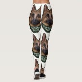DEUTSCHE SCHEPHERDE UNDERDOG LEGGINGS (Rückseite)