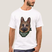 DEUTSCHE SCHEPHERDE UNDERDOG T-Shirt (Vorderseite)