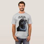 DEUTSCHE SCHEPHERHERD PUPPY T - Shirt (Vorne ganz)