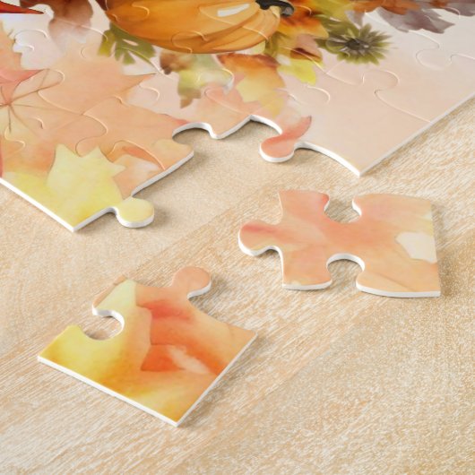 Deutsche Scheune im Herbst Puzzle (Seite)