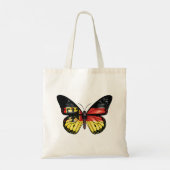 Deutsche Schmetterlingsmonarchflagge Tragetasche (Rückseite)