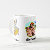 Deutsche SchulTasse Kaffeetasse (Vorderseite Links)
