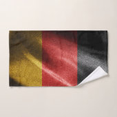 Deutsche Seidenflagge Badhandtuch Set (Handtuch)