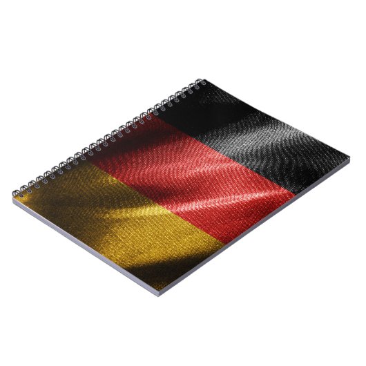 Deutsche Seidenflagge Notizblock (Linke Seite)